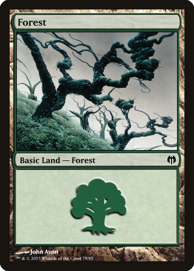 Forest (78) [Duel Decks: Heroes vs. Monsters] | Good Games Adelaide SA