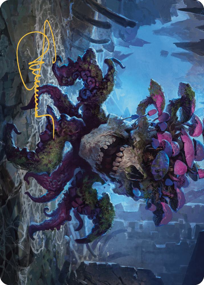 Deathcap Marionette Art Card Gold Stamped Signature 16 (Art Series: The Lost Caverns of Ixalan)  | Good Games Adelaide SA