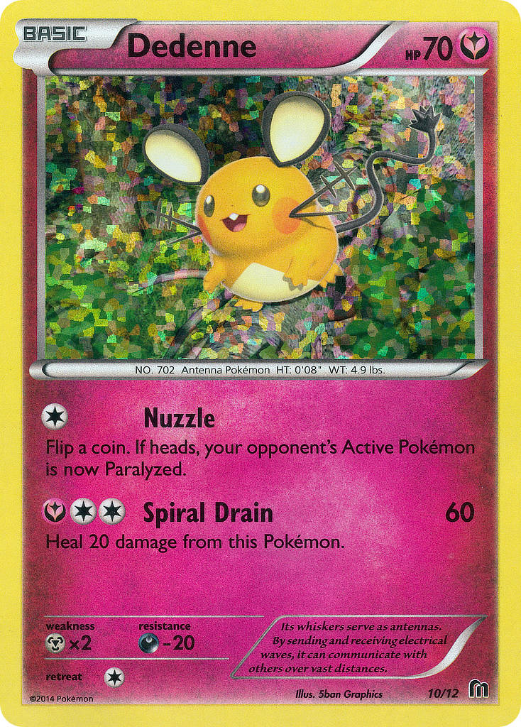 Dedenne (10/12) [McDonald's Promos: 2016 Collection] | Good Games Adelaide SA