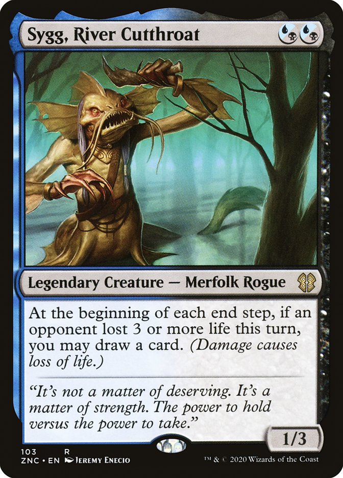 Sygg River Cutthroat 103 (Commander: Zendikar Rising)  | Good Games Adelaide SA