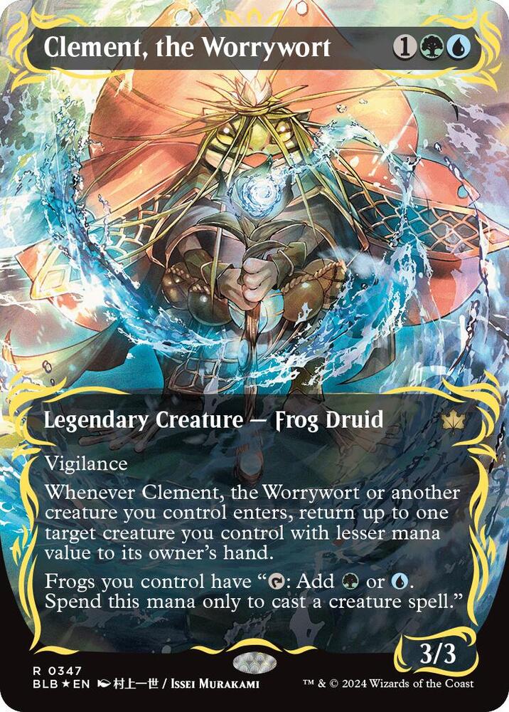 Clement, the Worrywort 347 (Bloomburrow)  - Foil | Good Games Adelaide SA