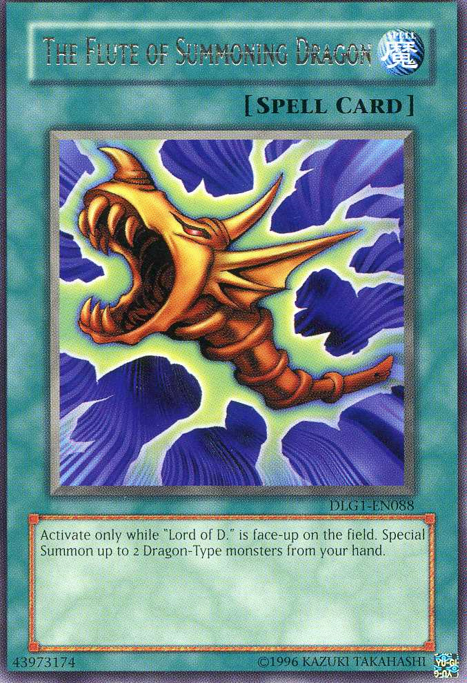 The Flute of Summoning Dragon [DLG1-EN088] Rare | Good Games Adelaide SA