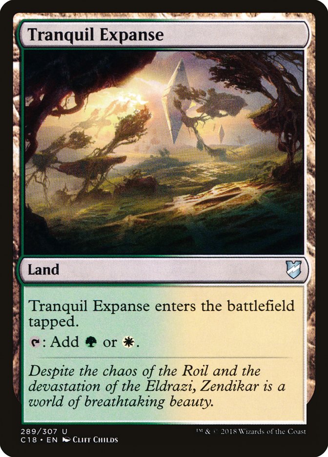 Tranquil Expanse 289 (Commander 2018)  | Good Games Adelaide SA