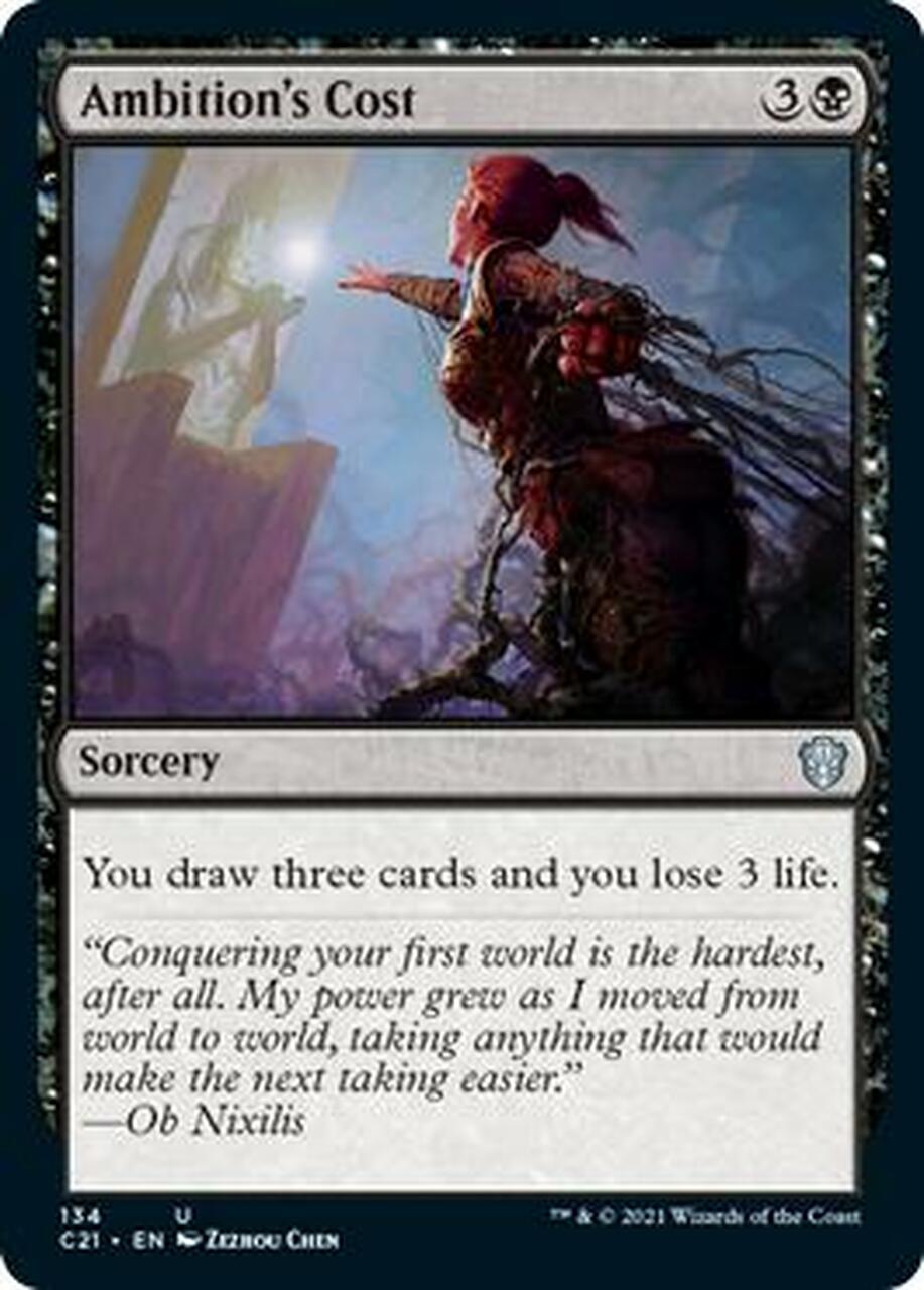 Ambition's Cost [Commander 2021] | Good Games Adelaide SA