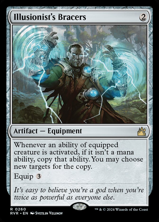 Illusionist's Bracers 260 (Ravnica Remastered)  - Foil | Good Games Adelaide SA