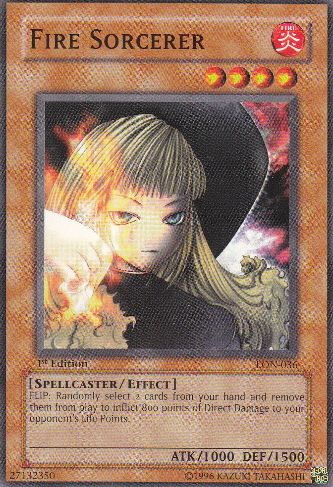Fire Sorcerer [LON-036] Common | Good Games Adelaide SA