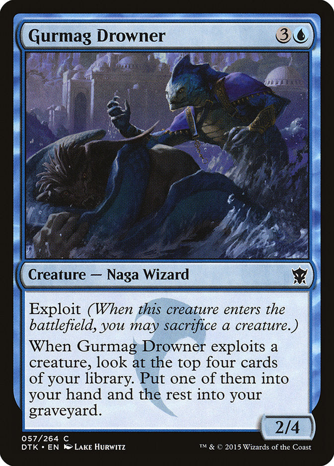 Gurmag Drowner 57 (Dragons of Tarkir)  - Foil | Good Games Adelaide SA