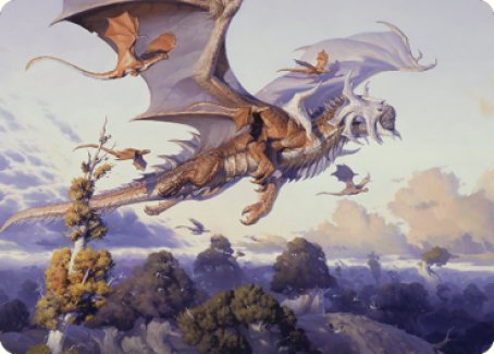 Rith, Liberated Primeval Art Card [Dominaria United Art Series] | Good Games Adelaide SA