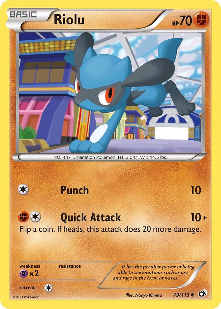 Riolu 79/113 (Legendary Treasures)  | Good Games Adelaide SA