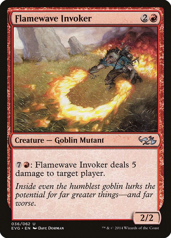 Flamewave Invoker EVG 36 (Duel Decks: Anthology)  | Good Games Adelaide SA