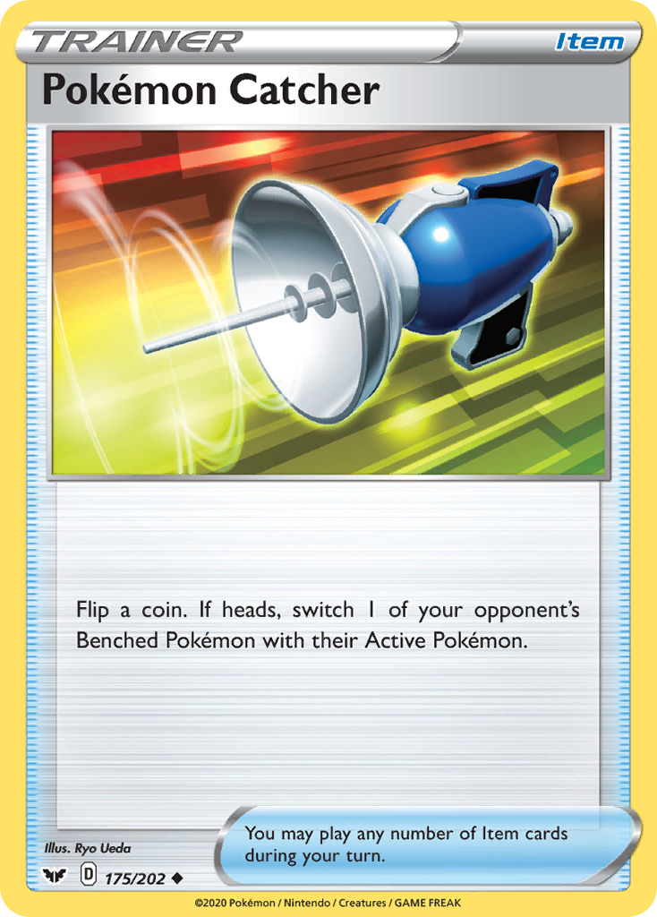 Pokemon Catcher (175/202) [Sword & Shield: Base Set] | Good Games Adelaide SA