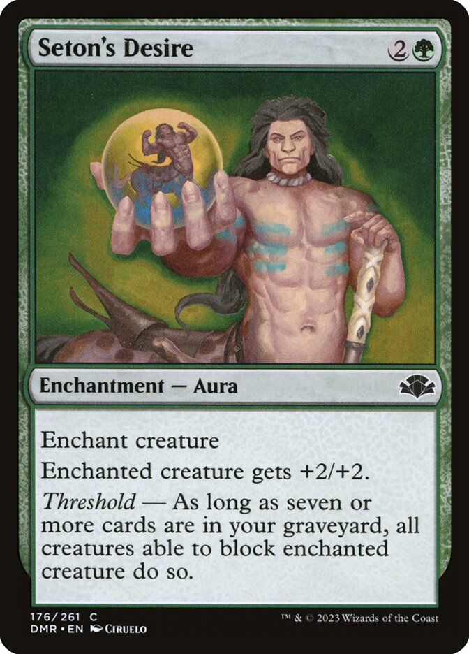 Seton's Desire 176 (Dominaria Remastered)  - Foil | Good Games Adelaide SA