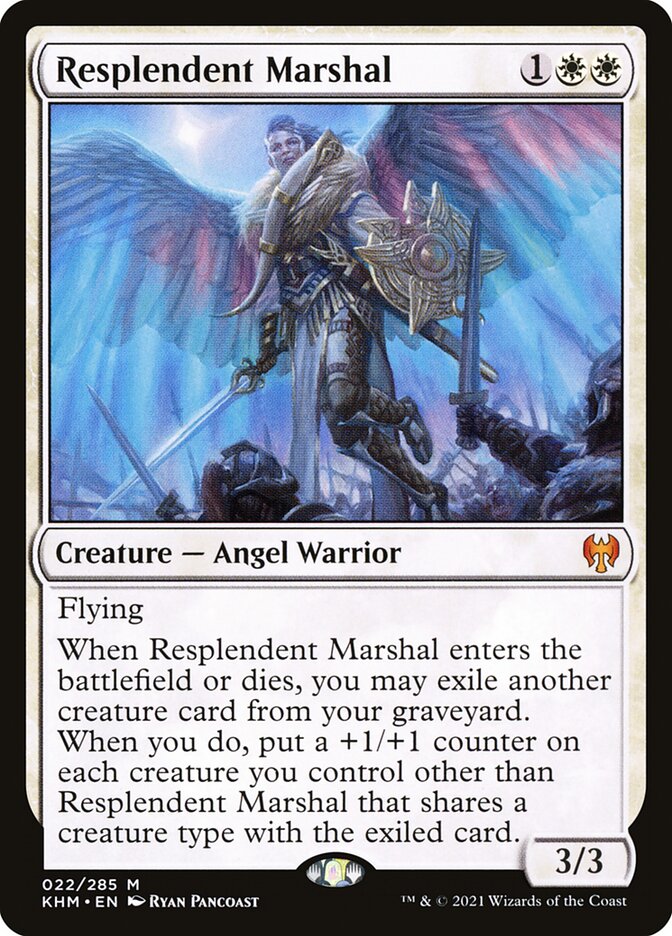 Resplendent Marshal 22 (Kaldheim)  - Foil | Good Games Adelaide SA
