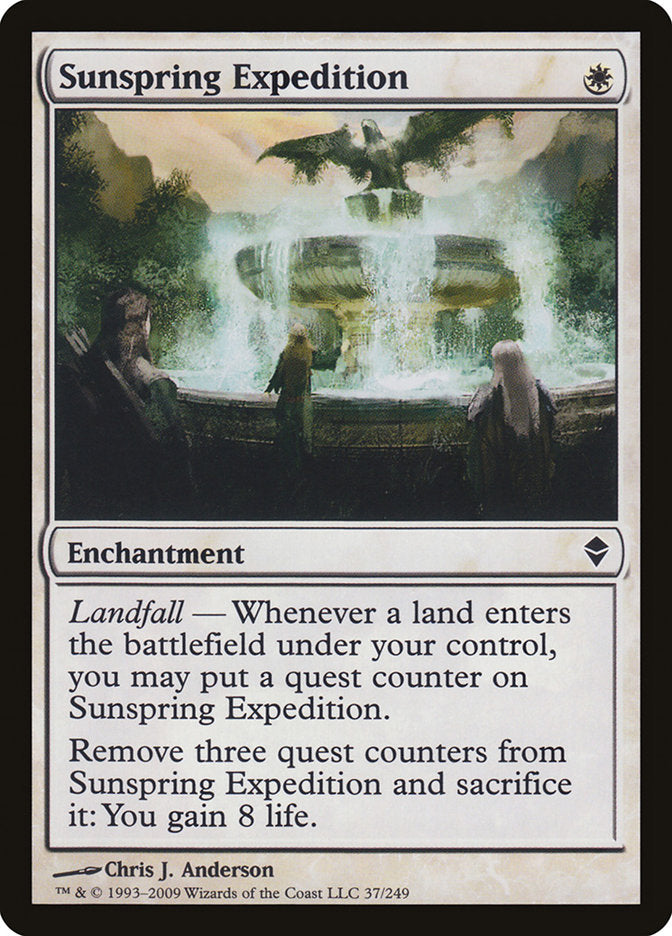 Sunspring Expedition [Zendikar] | Good Games Adelaide SA