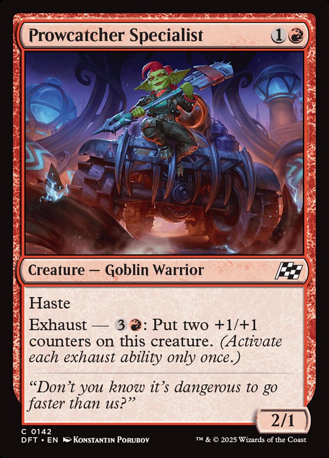 Prowcatcher Specialist 142 (Aetherdrift)  - Foil | Good Games Adelaide SA