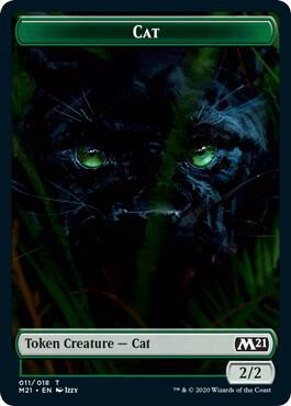 Cat // Goblin Wizard 11 // 8 (Core Set 2021)  - Foil | Good Games Adelaide SA