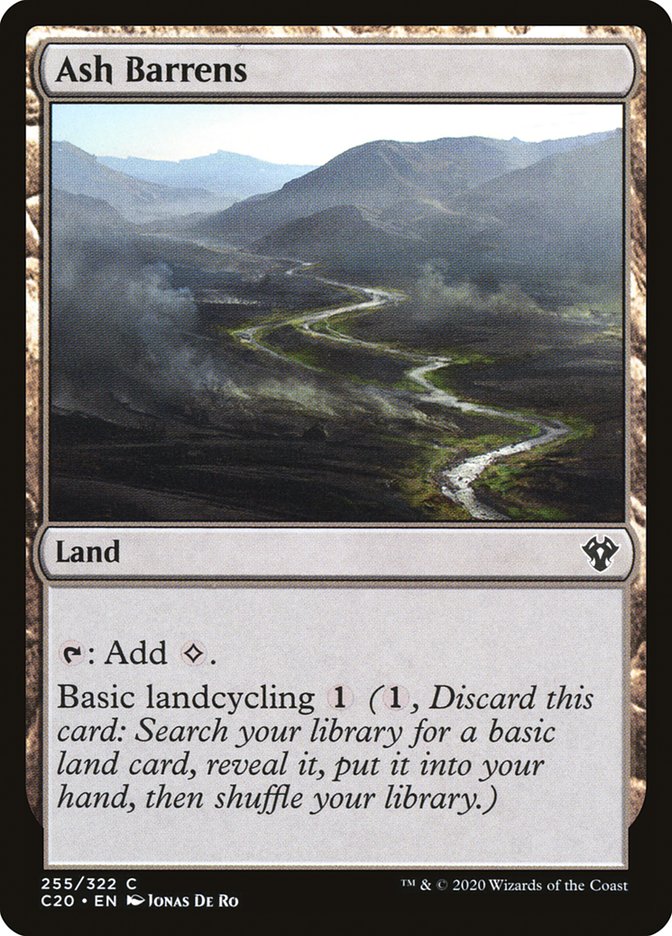 Ash Barrens [Commander 2020] | Good Games Adelaide SA