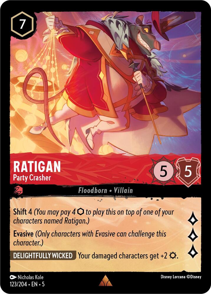 Ratigan Party Crasher 123/204 (Shimmering Skies)  | Good Games Adelaide SA
