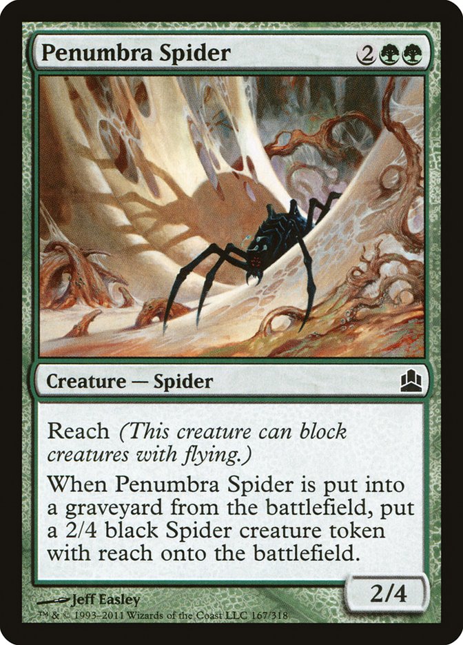 Penumbra Spider [Commander 2011] | Good Games Adelaide SA