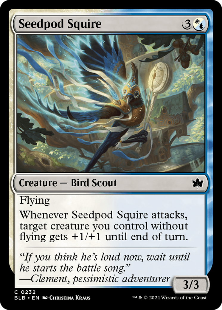 Seedpod Squire [Bloomburrow] | Good Games Adelaide SA