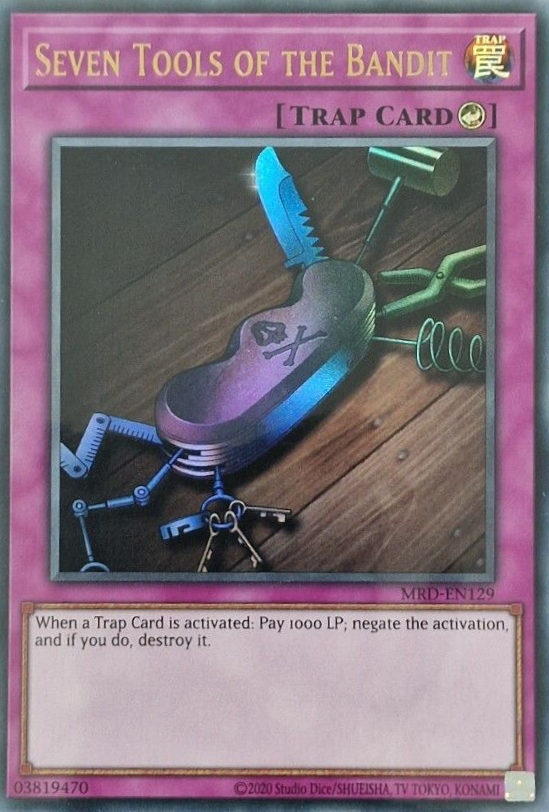 Seven Tools of the Bandit (25th Anniversary) [MRD-EN129] Ultra Rare | Good Games Adelaide SA