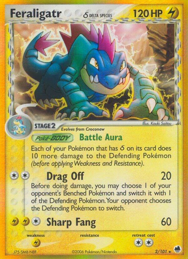Feraligatr Delta Species 2/101 (Dragon Frontiers)  - Holofoil | Good Games Adelaide SA