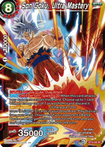 Son Goku, Ultra Mastery [BT16-005] | Good Games Adelaide SA