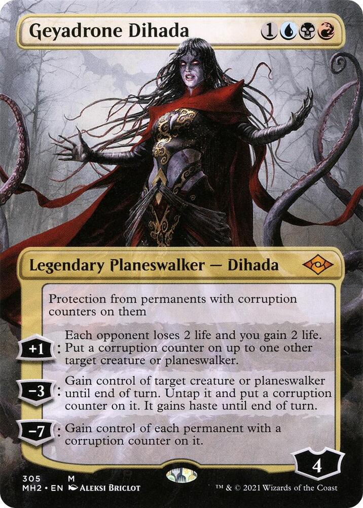Geyadrone Dihada Borderless 305 (Modern Horizons 2)  | Good Games Adelaide SA
