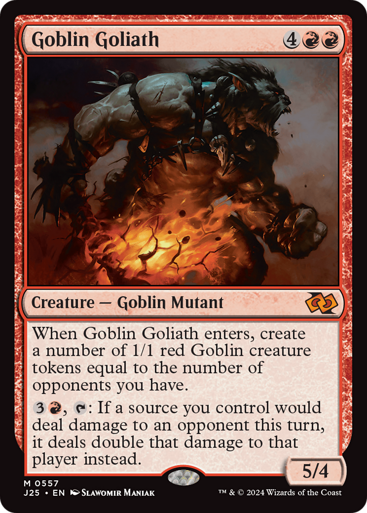 Goblin Goliath [Foundations Jumpstart] | Good Games Adelaide SA