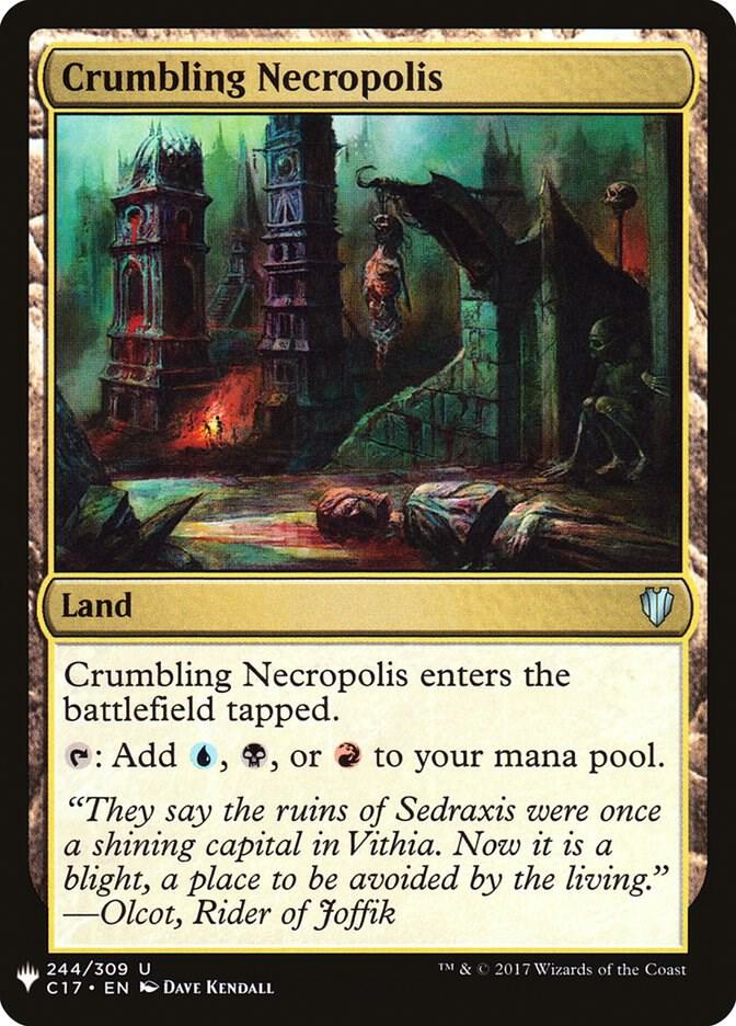 Crumbling Necropolis 244 (The List Reprints)  | Good Games Adelaide SA