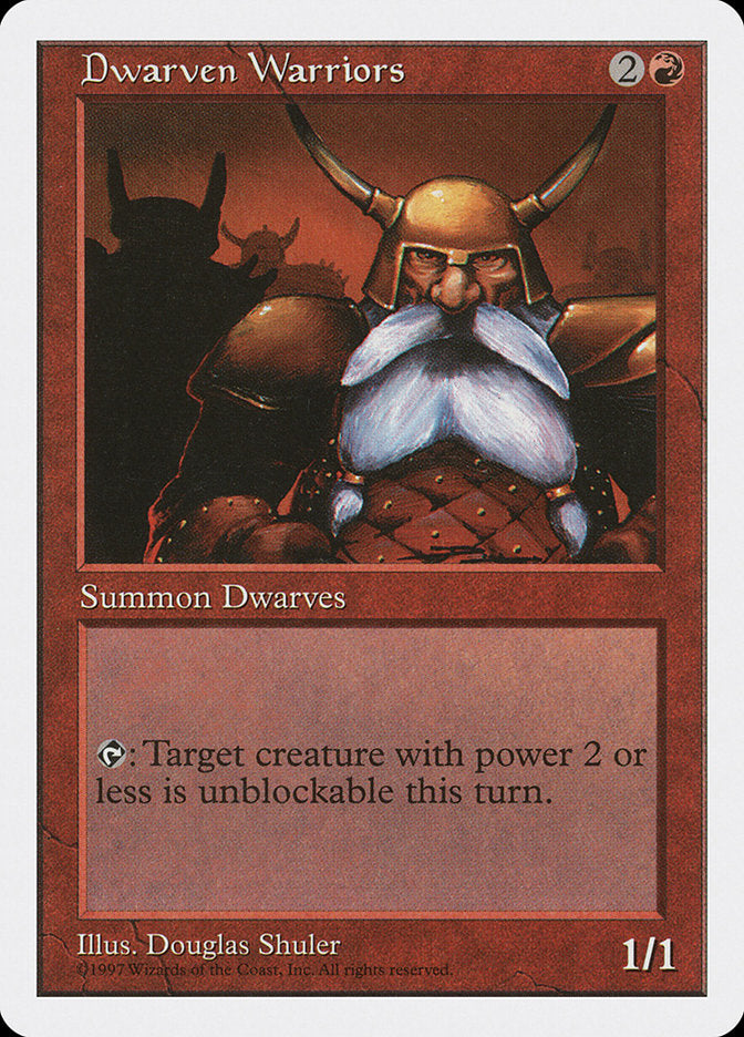 Dwarven Warriors 222/455 (Fifth Edition)  | Good Games Adelaide SA