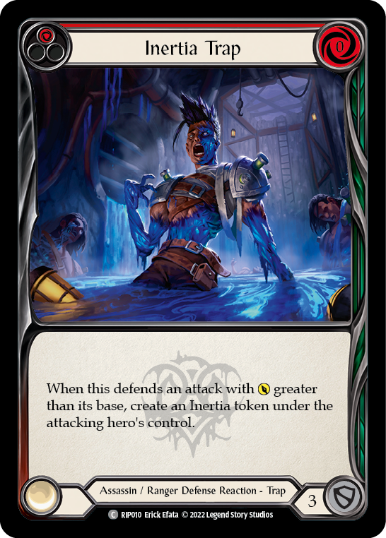 Inertia Trap (Red) [RIP010] (Outsiders Riptide Blitz Deck) | Good Games Adelaide SA