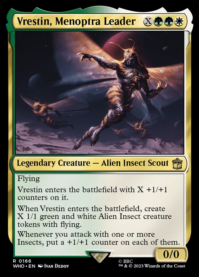 Vrestin, Menoptra Leader 166 (Universes Beyond: Doctor Who)  | Good Games Adelaide SA