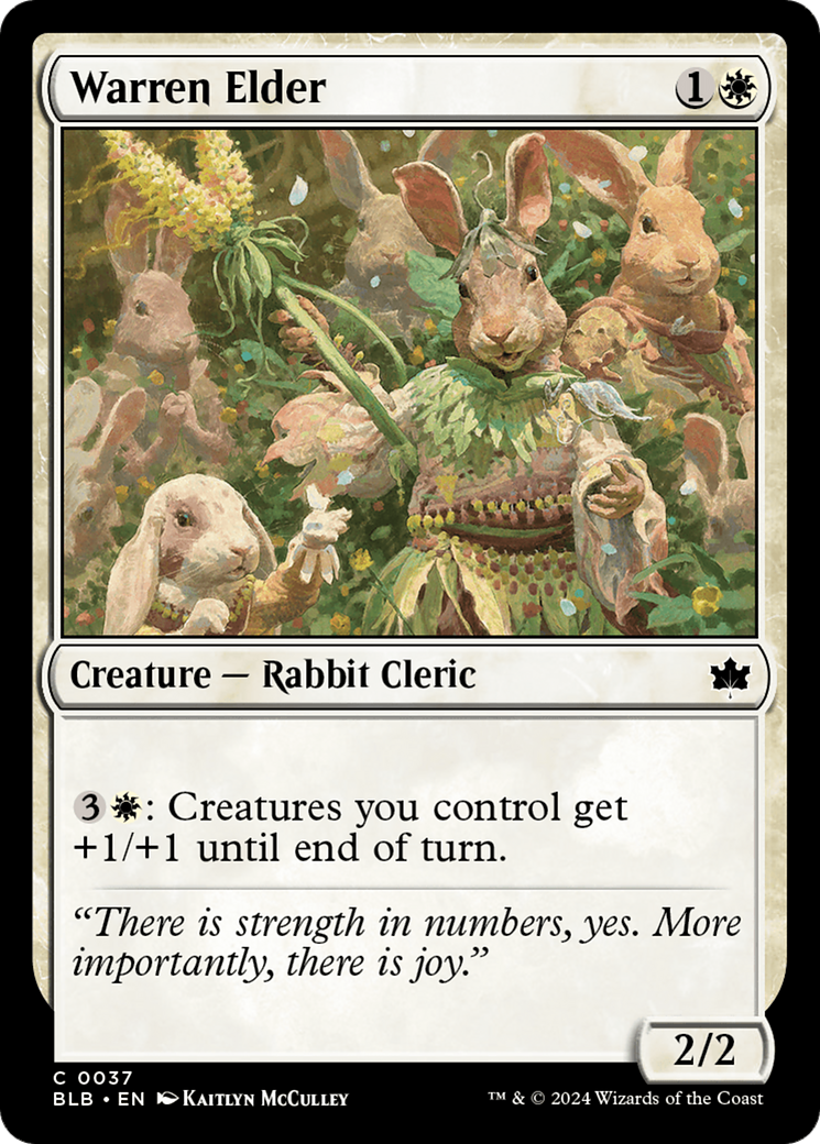 Warren Elder [Bloomburrow] | Good Games Adelaide SA