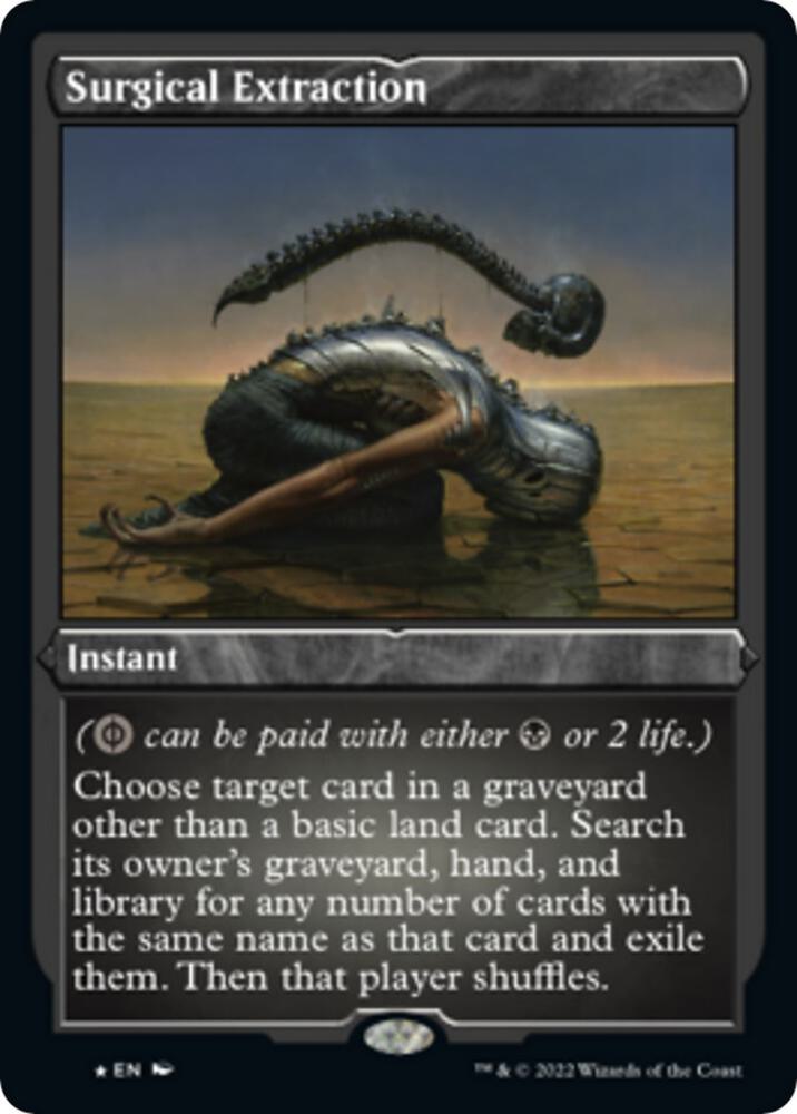 Surgical Extraction Foil Etched 444 (Double Masters 2022)  - Foil | Good Games Adelaide SA