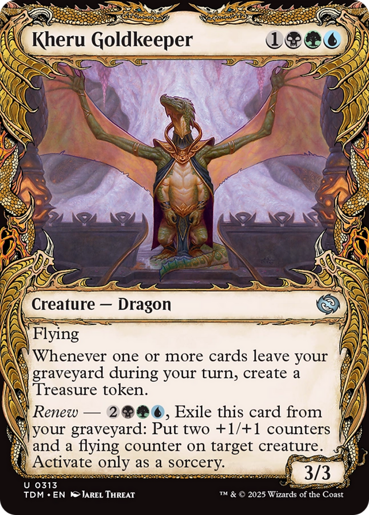 Kheru Goldkeeper (Showcase) [Tarkir: Dragonstorm] | Good Games Adelaide SA