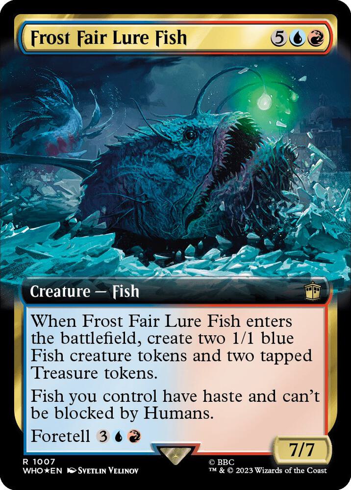 Frost Fair Lure Fish 1007 (Universes Beyond: Doctor Who)  - Foil | Good Games Adelaide SA