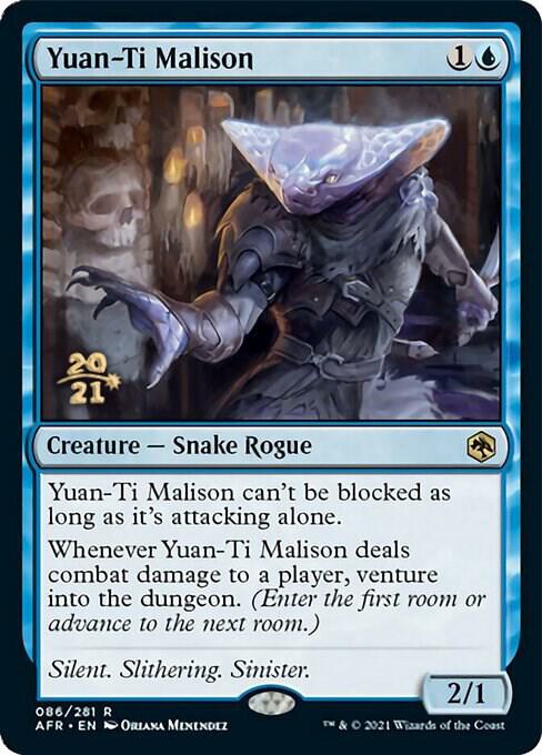 Yuan Ti Malison 86 (Prerelease Cards)  - Foil | Good Games Adelaide SA