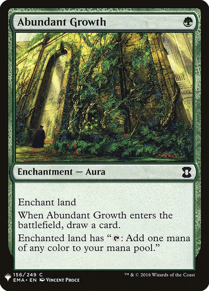 Abundant Growth 156 (The List Reprints)  | Good Games Adelaide SA