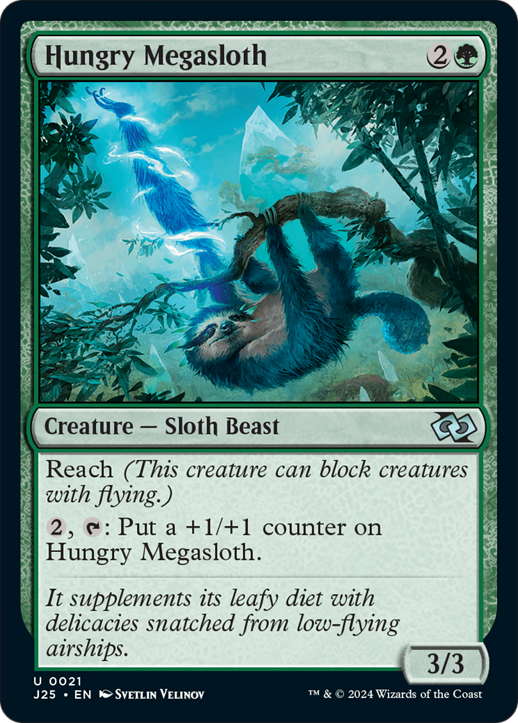 Hungry Megasloth [Foundations Jumpstart] | Good Games Adelaide SA
