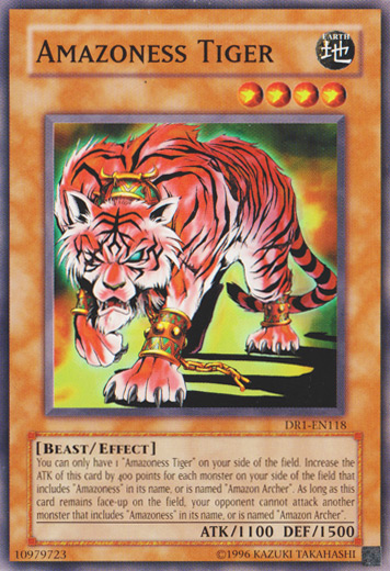 Amazoness Tiger [DR1-EN118] Common | Good Games Adelaide SA