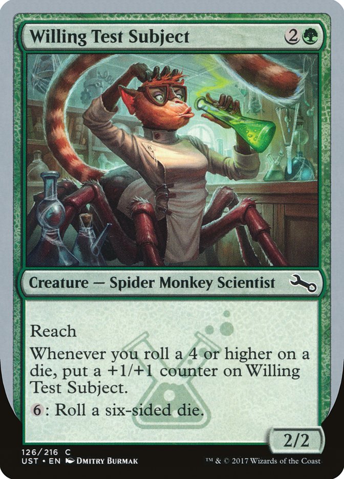 Willing Test Subject 126 (Unstable)  - Foil | Good Games Adelaide SA