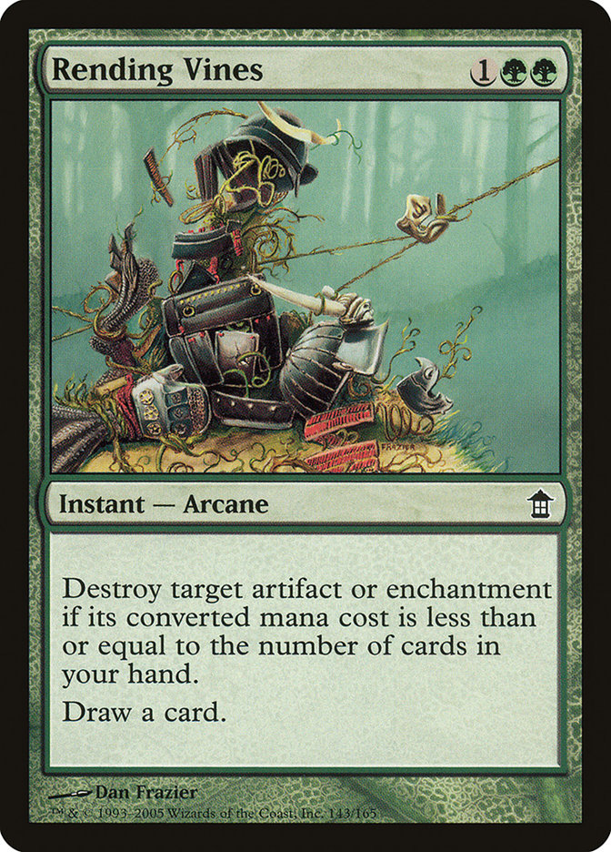 Rending Vines 143 (Saviors of Kamigawa)  - Foil | Good Games Adelaide SA