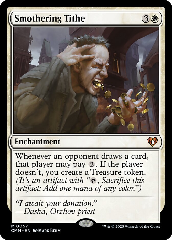 Smothering Tithe 57 (Commander Masters)  - Foil | Good Games Adelaide SA