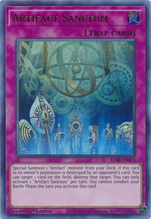Artifact Sanctum [BLAR-EN075] Ultra Rare | Good Games Adelaide SA