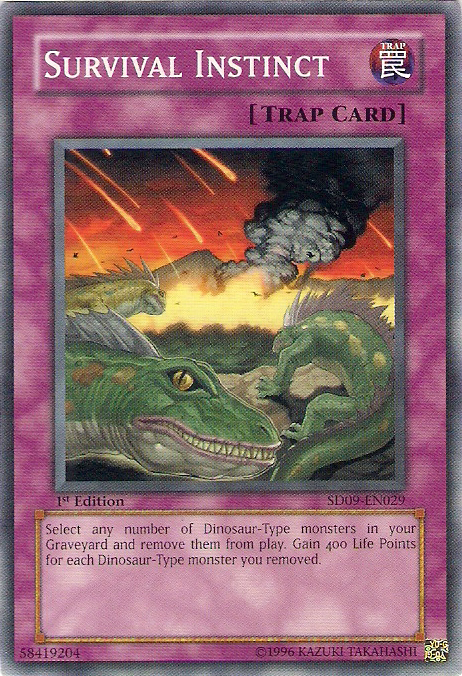 Survival Instinct [SD09-EN029] Common | Good Games Adelaide SA