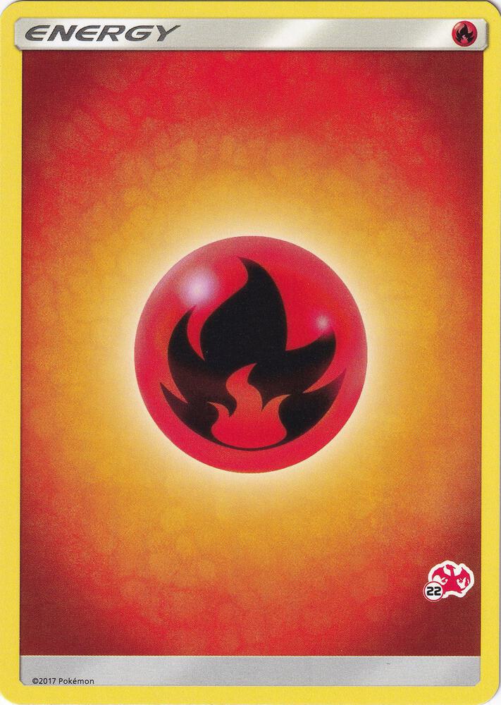 Fire Energy 22 Charizard Stamped  (Battle Academy)  | Good Games Adelaide SA