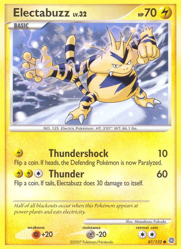 Electabuzz 87/132 (Secret Wonders)  | Good Games Adelaide SA