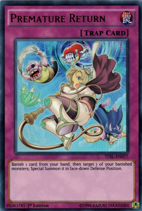 Premature Return [TDIL-EN077] Ultra Rare | Good Games Adelaide SA