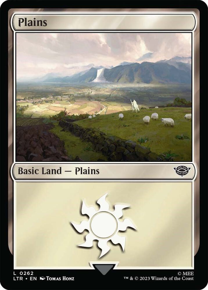 Plains 262 (Universes Beyond: The Lord of the Rings: Tales of Middle-earth)  | Good Games Adelaide SA
